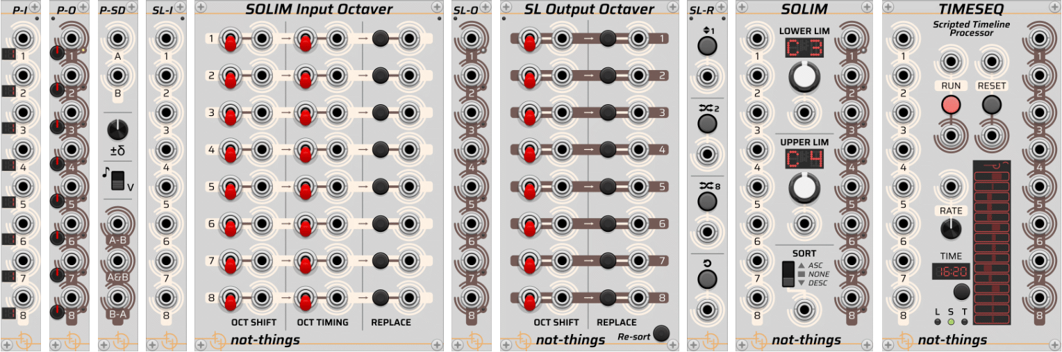 Solim modules in Light theme